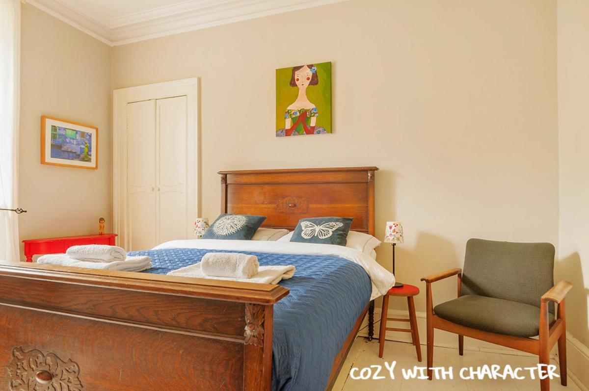 Cozy With Character Vibrant Cottage Style Flat At Leith Links Park 爱丁堡 外观 照片