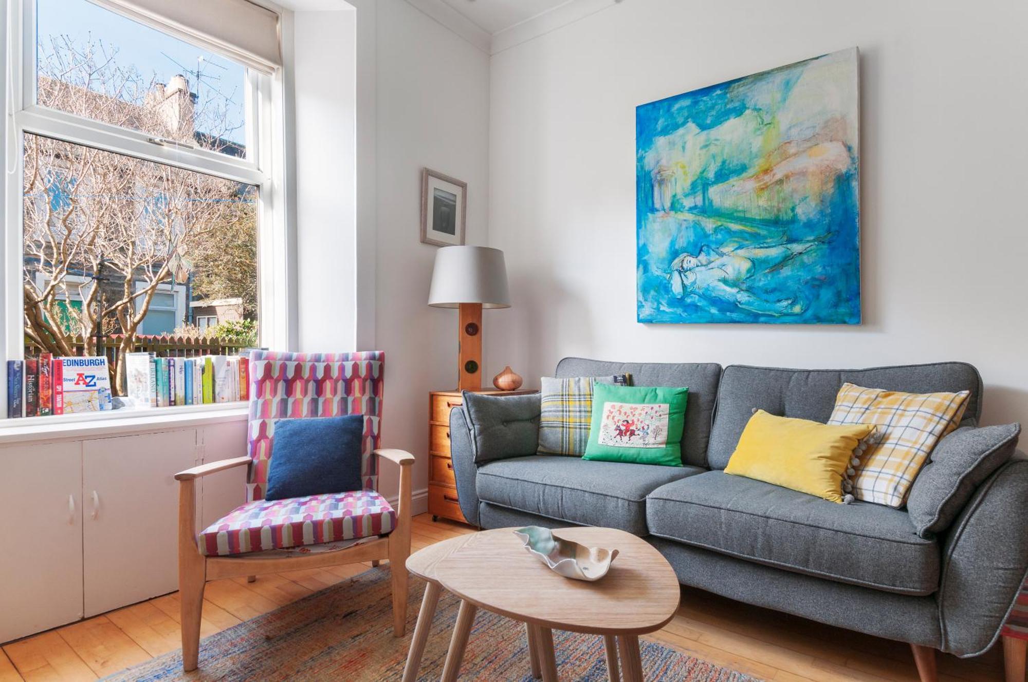 Cozy With Character Vibrant Cottage Style Flat At Leith Links Park 爱丁堡 外观 照片